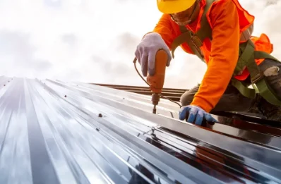 Travaux de zinguerie aux Éparres